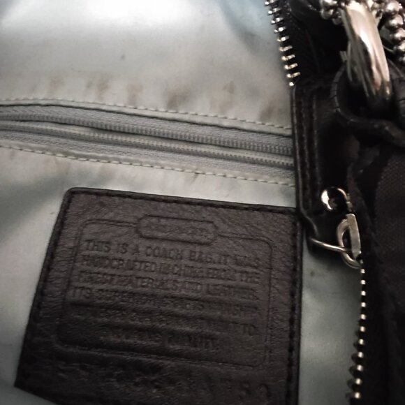 Authentic  vintage coach bag leather  perfect condition - Picture 3 of 6